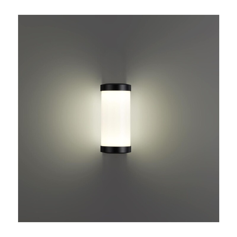 359300 STREET NT24 776 черный Светильник ландшафтный настенный IP65 LED 6W 4000K 180-265V OPAL