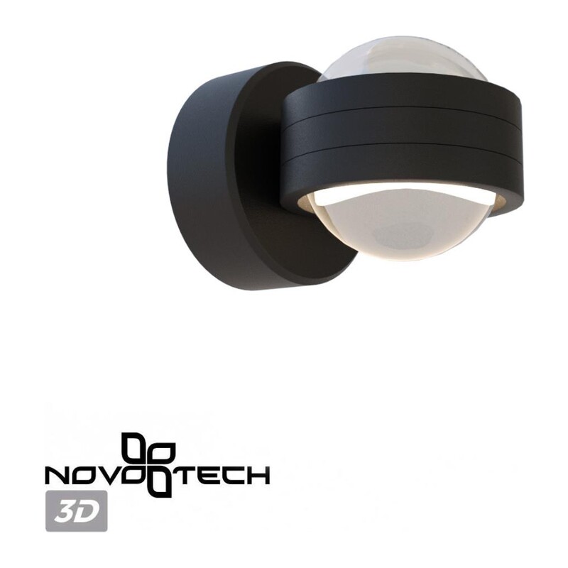 359304 STREET NT24 726 черный Светильник ландшафтный настенный IP65 LED 6W 4000K 175-265V CALLE 2