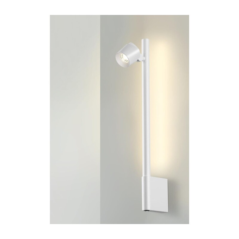 359312 OVER NT24 354 белый Светильник настенный диммируемый (выключатель) IP20 LED 7W+7W 4000K 220-240V FERMO 5