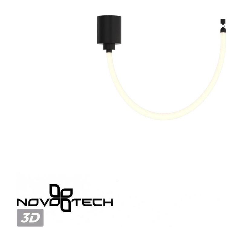 359327 KONST NT24 082 черный Светильник светодиодный IP20 LED 4000K 14W 170-265V 1360Лм RAMO 3
