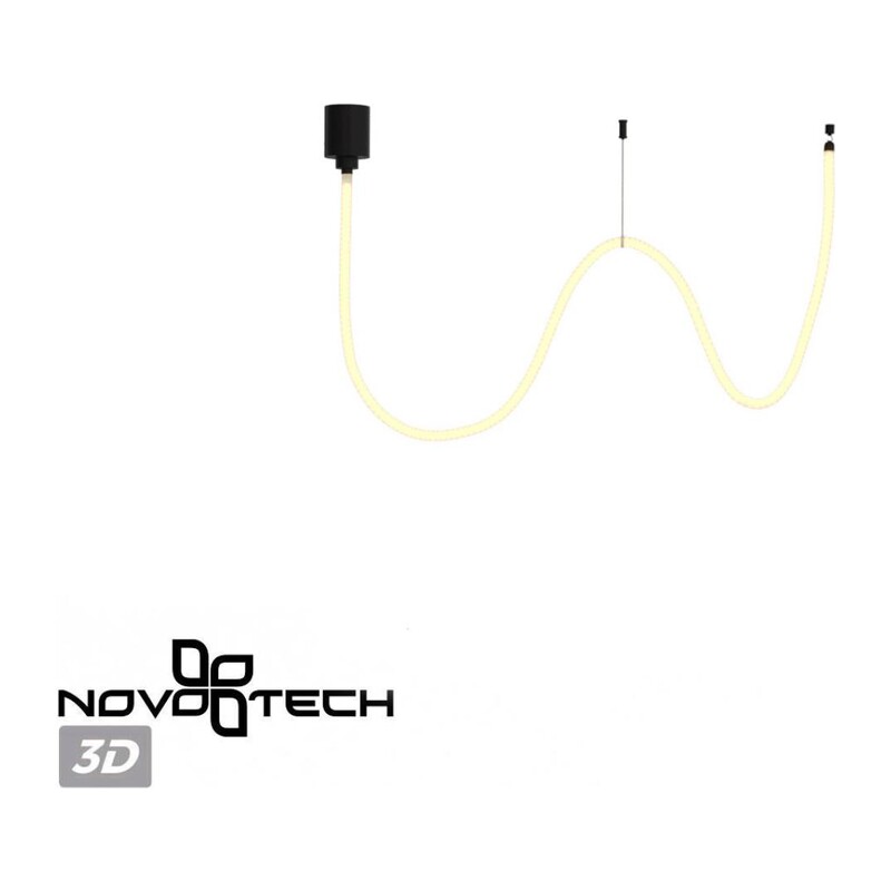 359328 KONST NT24 082 черный Светильник светодиодный IP20 LED 3000K 25W 170-265V 2420Лм RAMO 3