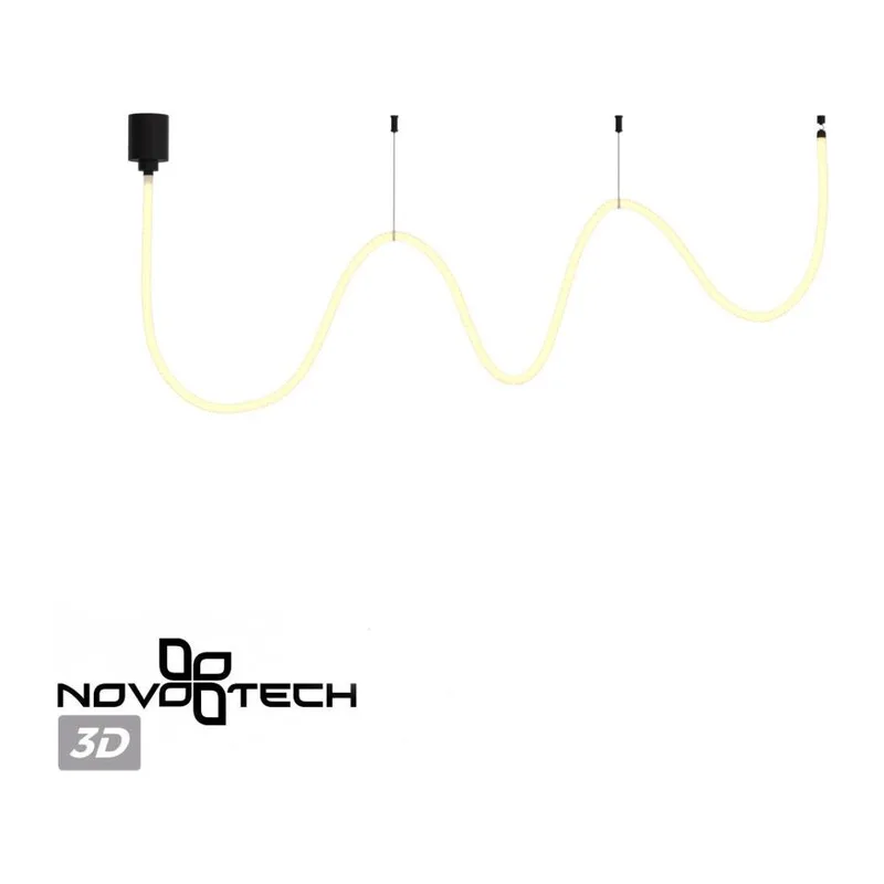 359330 KONST NT24 082 черный Светильник светодиодный IP20 LED 3000K 38W 170-265V 3360Лм RAMO 7