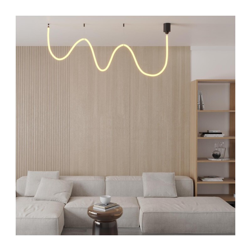 359330 KONST NT24 082 черный Светильник светодиодный IP20 LED 3000K 38W 170-265V 3360Лм RAMO 7