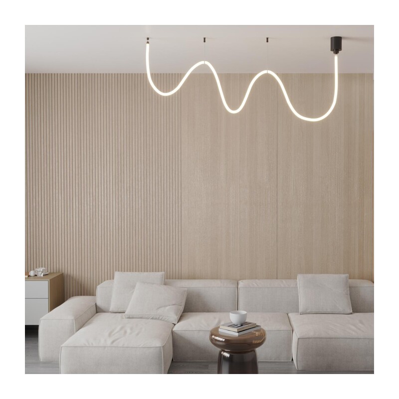 359331 KONST NT24 082 черный Светильник светодиодный IP20 LED 4000K 38W 170-265V 3360Лм RAMO 7