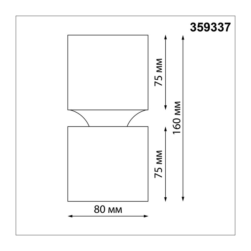 359337 OVER NT24 370 белый Светильник накладной светодиодный IP20 LED 10W/3W 3000K 1090Лм 170-265V ARISTO 4