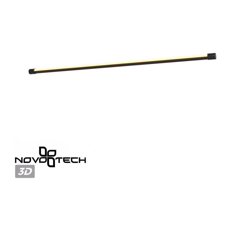 359345 KONST NT24 056 черный Светильник линейный светодиодный IP20 LED 12W 170-265V 3000K 944Лм VITZ 3