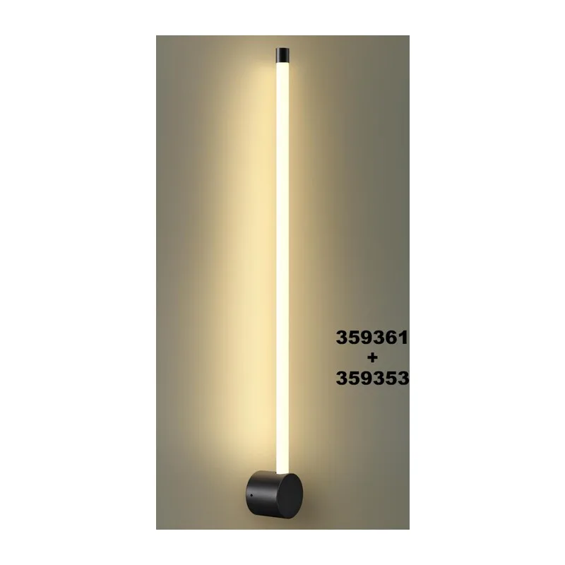 359353 KONST NT24 058 черный Светильник линейный светодиодный IP20 LED 10W 170-265V 3000K 944Лм VITZ 2
