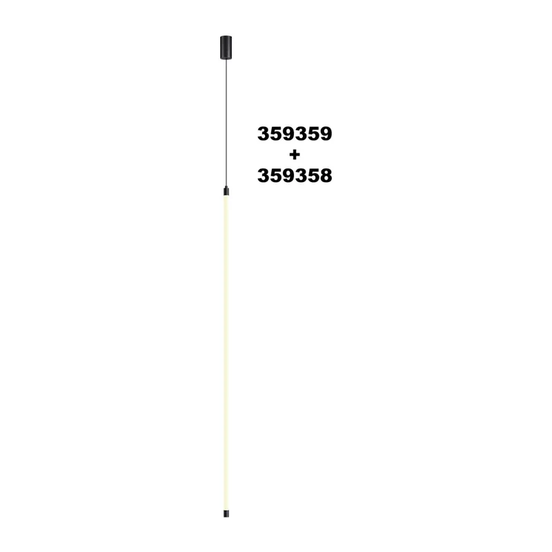 359358 KONST NT24 058 черный Светильник линейный светодиодный IP20 LED 20W 170-265V 4000K 1600Лм VITZ 6