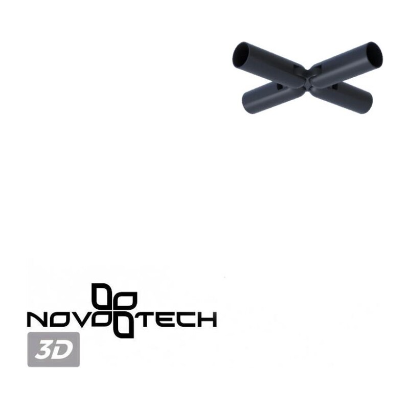359381 KONST NT24 048 черный Соединитель гибкий "X" IP20 48V GLAT 2