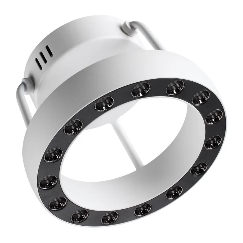 359397 OVER NT24 278 белый Светильник накладной светодиодный IP20 LED 12W вниз/5W вверх 220V 1360Лм 3000K TURN 3