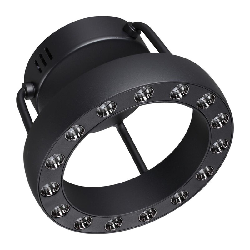 359398 OVER NT24 278 черный Светильник накладной светодиодный IP20 LED 12W вниз/5W вверх 220V 1360Лм 3000K TURN 2