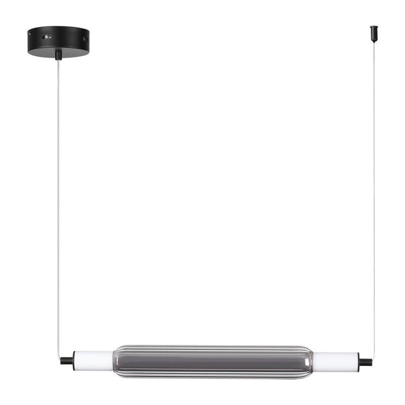 6556/15L LEDIO LN26 279 черный/дымчатый/металл/акрил, стекло Подвес LED 15W 4000К 220V TRENDY 4