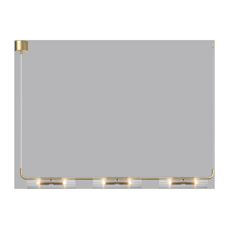 6560/6 SUSPENTIONI LN26 282 золотой/прозрачный/металл/стекло Подвес G9 6*20W 220V TORONTO 3