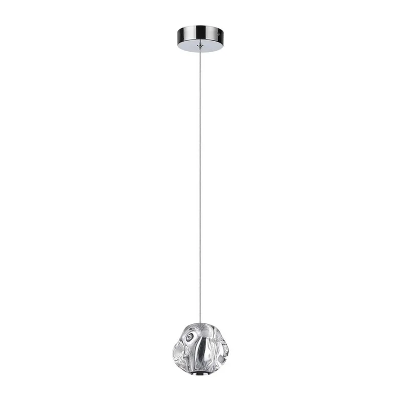 5084/5L L-VISION ODL25 561 хром/прозрачный/металл/акрил Подвес LED 5W 4000K 250Лм JEMSTONE