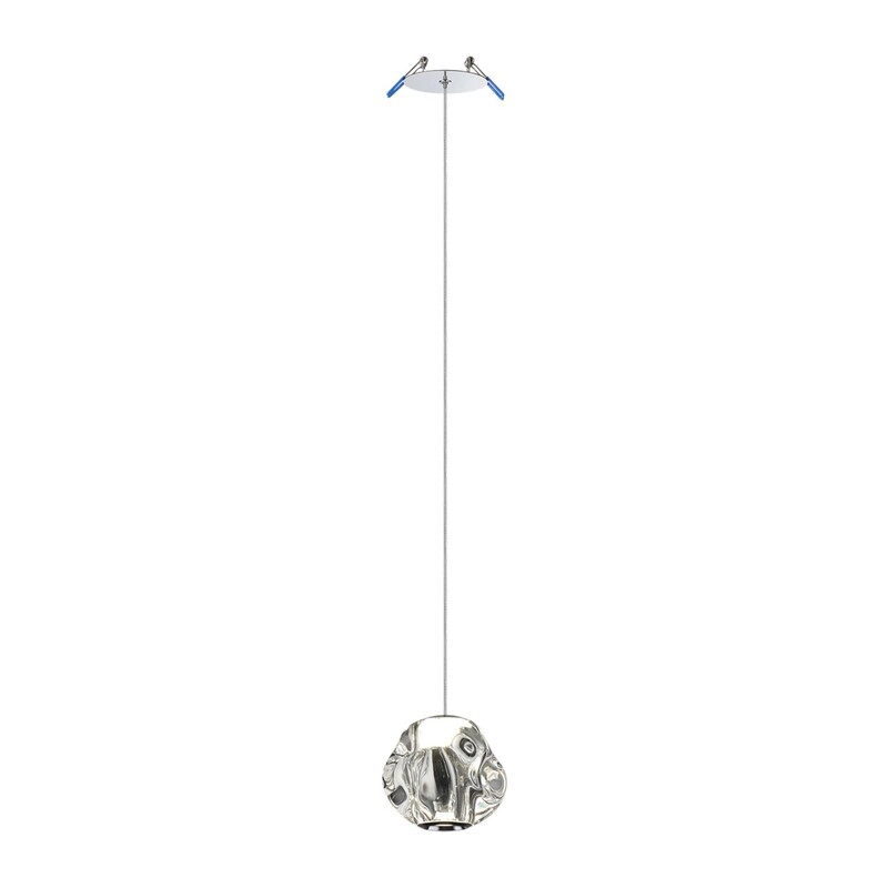 5084/5L L-VISION ODL25 561 хром/прозрачный/металл/акрил Подвес LED 5W 4000K 250Лм JEMSTONE