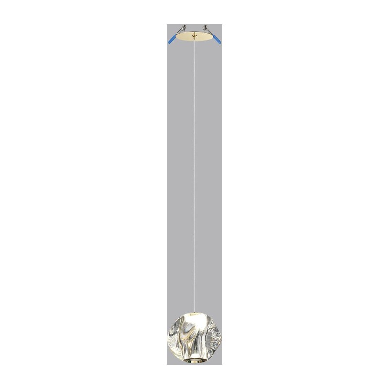 5085/5L L-VISION ODL25 563 золото/прозрачный/металл/акрил Подвес LED 5W 4000K 240Лм JEMSTONE 5