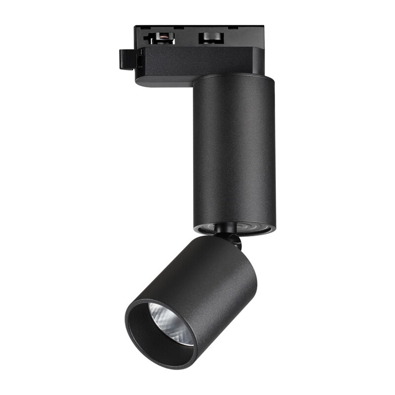 359319 PORT NT24 280 черный Светильник трековый однофазный трехжильный IP20 LED 5W 85-265V 3000K 600Лм TUBO 2