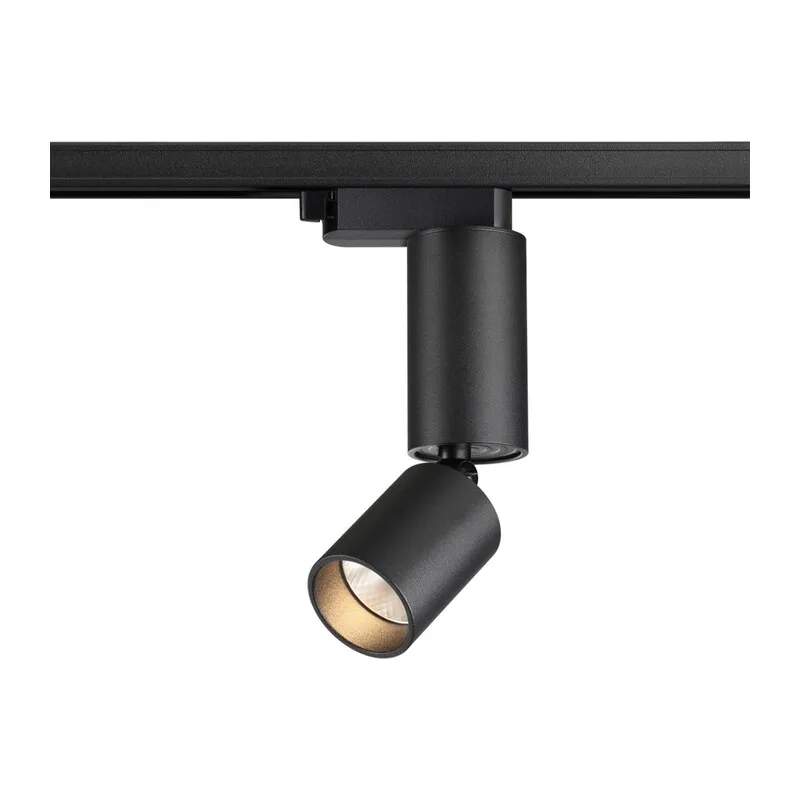 359319 PORT NT24 280 черный Светильник трековый однофазный трехжильный IP20 LED 5W 85-265V 3000K 600Лм TUBO 2