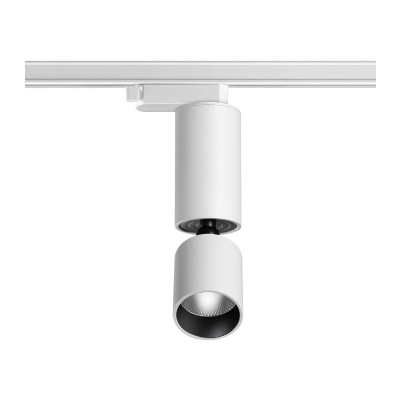 359320 PORT NT24 280 белый Светильник трековый однофазный трехжильный IP20 LED 10W 85-265V 3000K 1100Лм TUBO 4