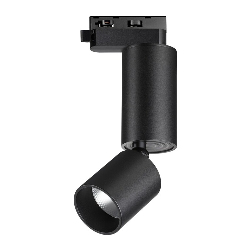 359321 PORT NT24 280 черный Светильник трековый однофазный трехжильный IP20 LED 10W 85-265V 3000K 1100Лм TUBO 2