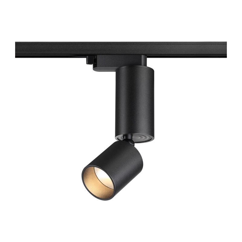 359321 PORT NT24 280 черный Светильник трековый однофазный трехжильный IP20 LED 10W 85-265V 3000K 1100Лм TUBO