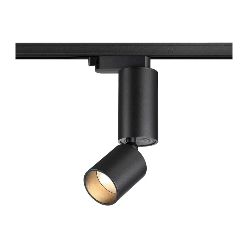 359321 PORT NT24 280 черный Светильник трековый однофазный трехжильный IP20 LED 10W 85-265V 3000K 1100Лм TUBO 2