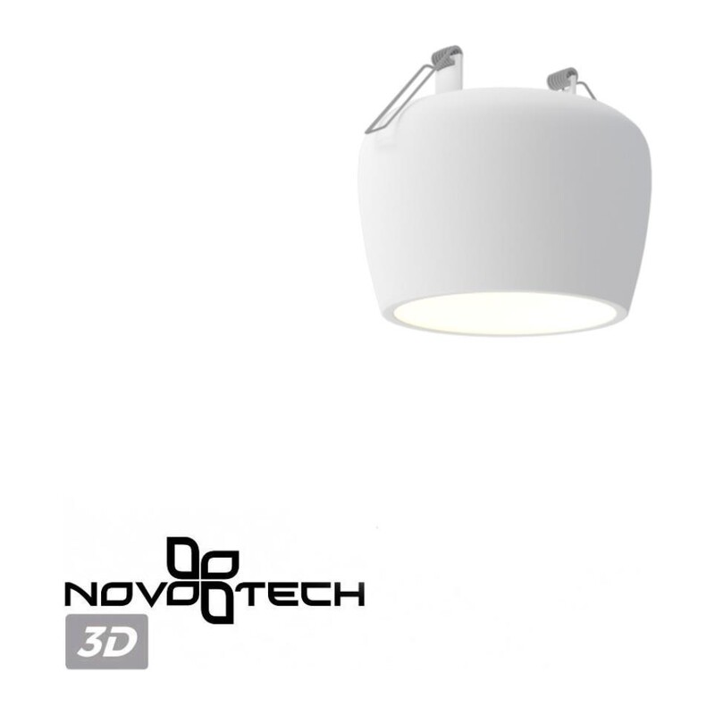 370980 SPOT NT24 618 белый гипс Светильник встраиваемый IP20 GU10 50W 220V YESO 3