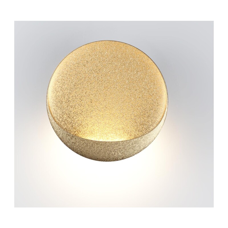 7004/7WL HIGHTECH ODL25 297 Настенный светильник золотой ice crack/акрил IP44 LED 7W Лм 3000K CRI > 90 VELA