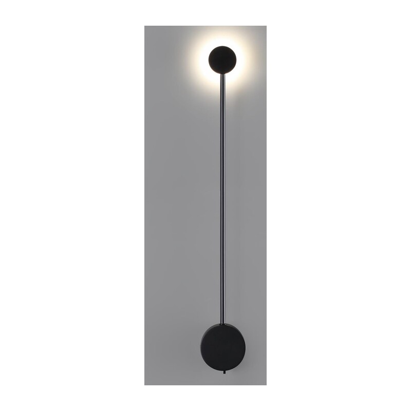 7008/5WLA HIGHTECH ODL25 273 черный/металл/акрил Настенный светильник LED 3000/4000K тумблер на корп. 5W 220V CRI > 90 SATELLITE 3