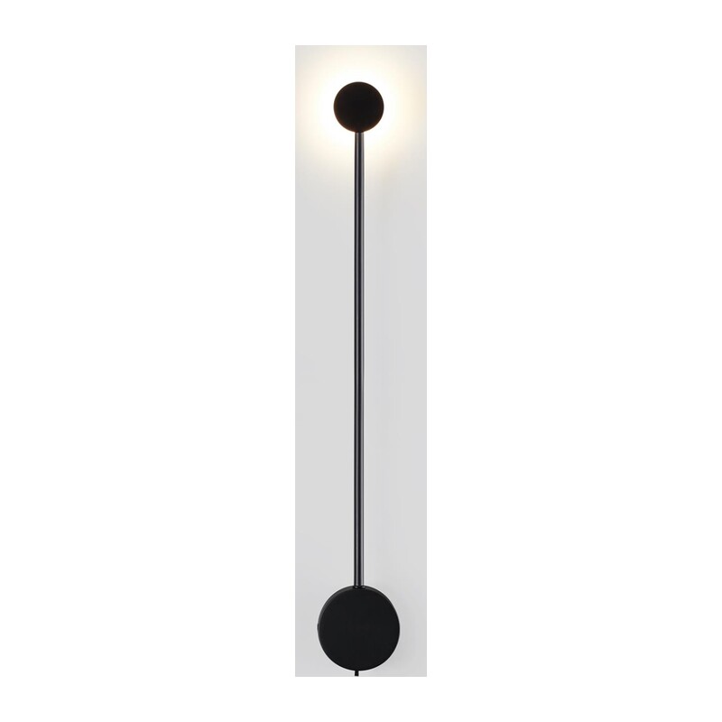7008/5WLA HIGHTECH ODL25 273 черный/металл/акрил Настенный светильник LED 3000/4000K тумблер на корп. 5W 220V CRI > 90 SATELLITE