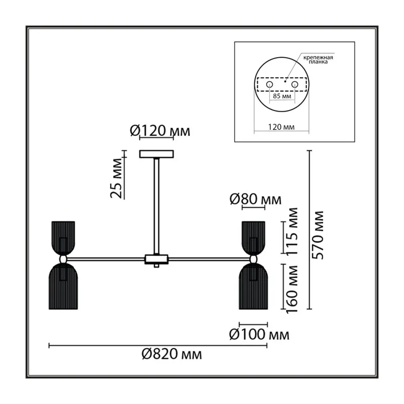 6586/16 MODERNI LN26 132 золото/прозрачный, металл/стекло Люстра подвесная E14 16*40W 220V KASSIA 5