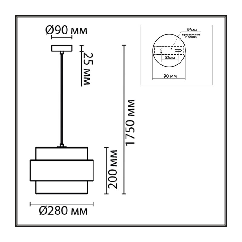 8003/1A MODERNI LN26 312 черный/черный, золотой металл/металл, текстиль Подвес Е27 60W 220V ANIMAISA 3