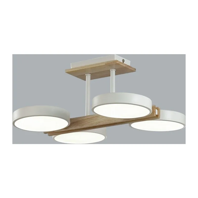 8030/72CL LEDIO LN26 345 белый, дерево/металл/акрил Потолочный светильник LED 72W 3000/4000/6000К 220V PLATO 3