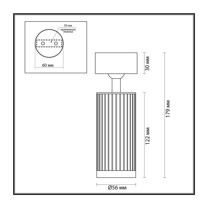 7013/1C HIGHTECH ODL25 331 Потолочный св-к поворотный на 360° металл/под латунь IP20 LED GU10 10W 220V MANCHESTER 3
