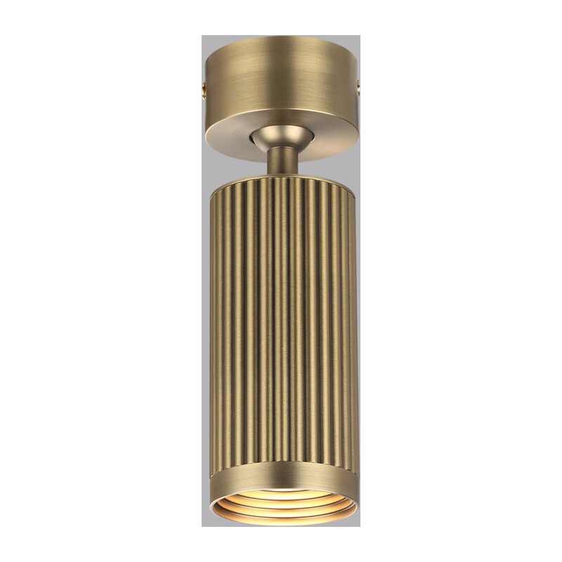 7013/1C HIGHTECH ODL25 331 Потолочный св-к поворотный на 360° металл/под латунь IP20 LED GU10 10W 220V MANCHESTER 4