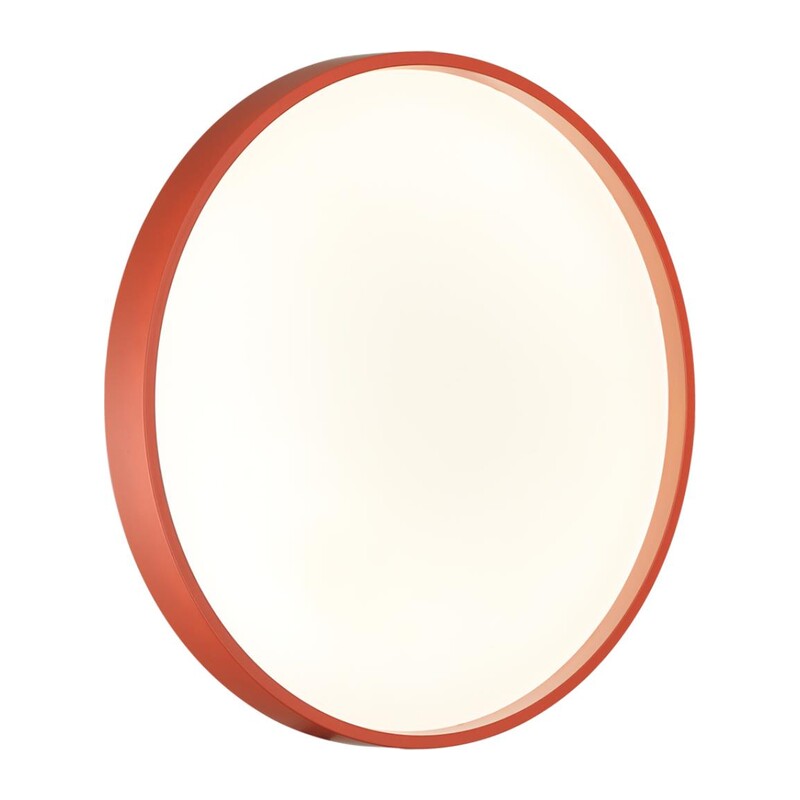 7744/CL COLOR SN 127 Светильник светодиодный потолочный пластик/белый/красный LED 30Вт 4000К D330 IP43 MAVIC 3