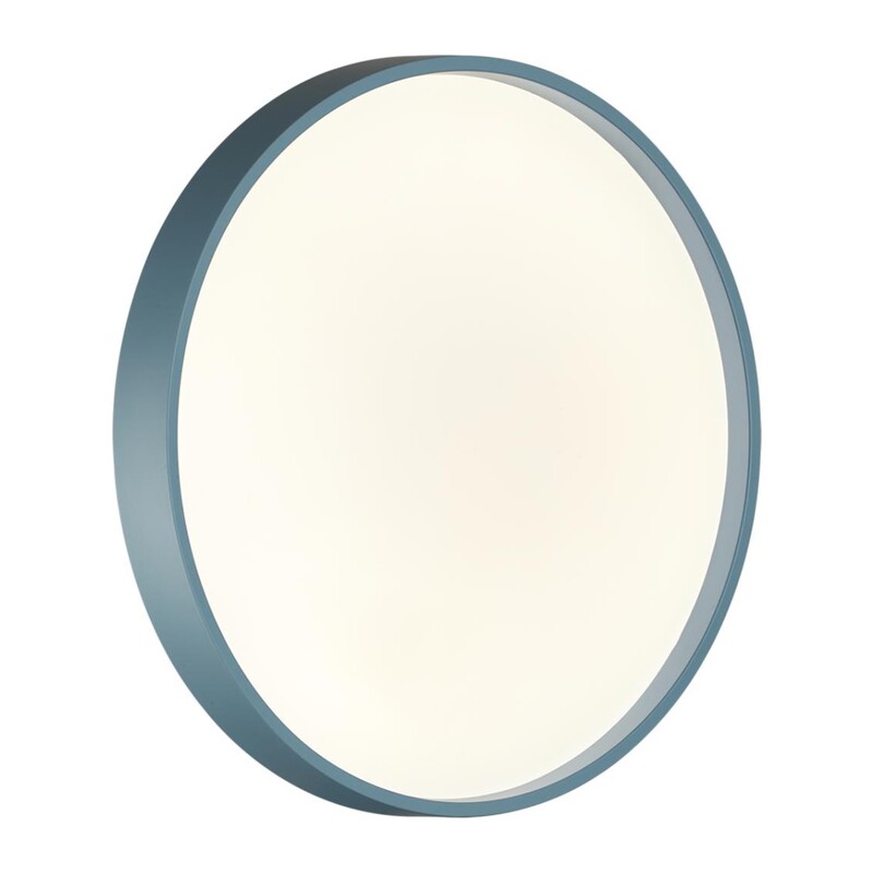 7745/CL COLOR SN 127 Светильник светодиодный потолочный пластик/белый/синий LED 30Вт 4000К D330 IP43 MAVIC 3