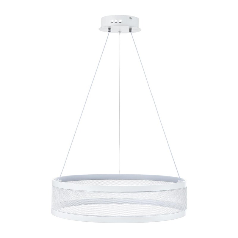 8104/38L LEDIO LN26 260 белый, металл Люстра подвесная LED 38W  3000/4000/6000К 220V FELISITI 4