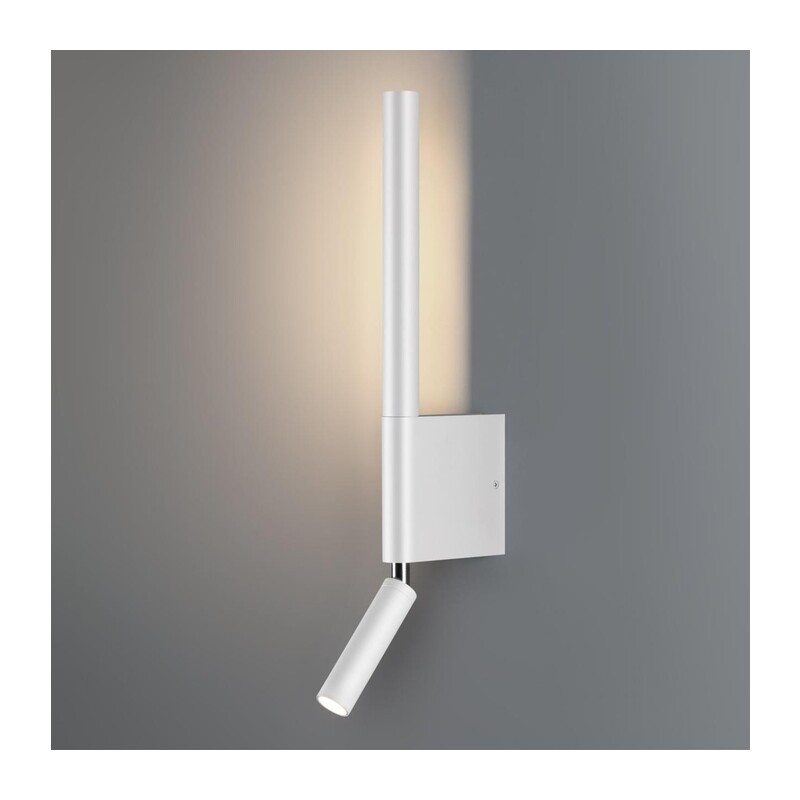 359435 OVER NT24 356 белый Светильник настенный с выключателем IP20 LED 5W+3W 220-240V 3000K 320Лм FERMO