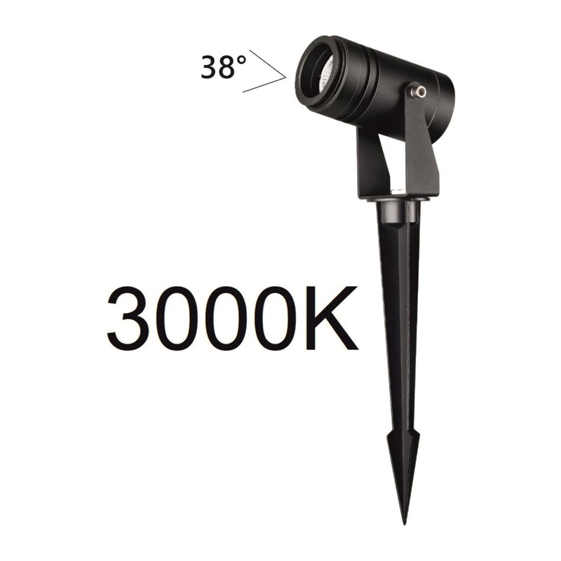 6647/10GL3 NATURE ODL24 687 черный/металл Уличный светильник IP67 LED 10W 3000K 38° AC85-265V STIMA 4