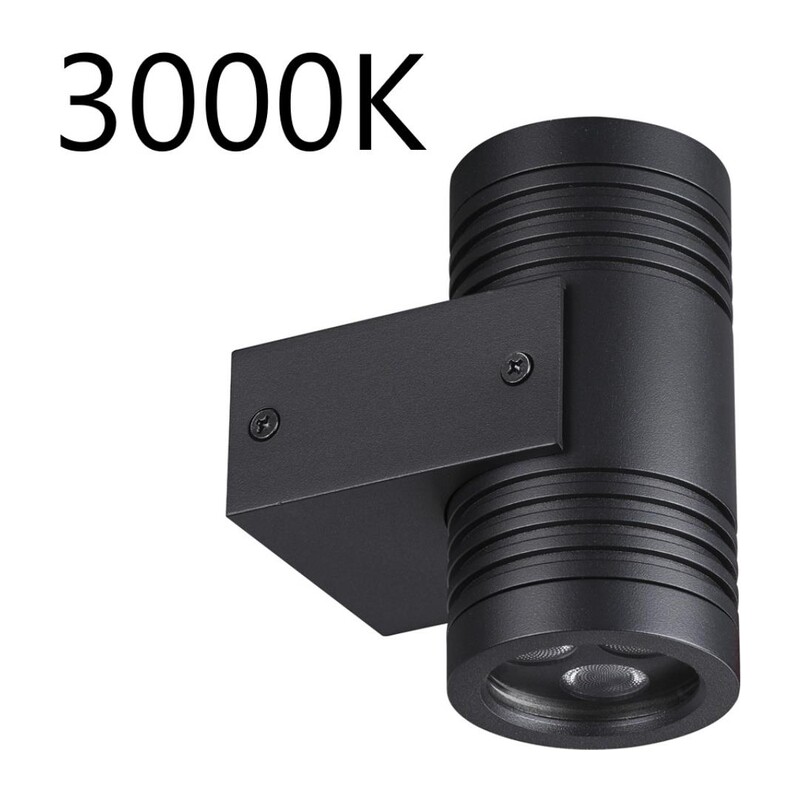 6648/12WL3 NATURE ODL25 687 черный/металл Фасадный светильник IP67 LED 12W 3000K 30° AC85-265V STIMA 2