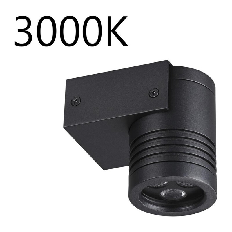 6648/6WL3 NATURE ODL25 687 черный/металл Фасадный светильник IP67 LED CREE 6W 3000K 30° AC85-265V STIMA 3