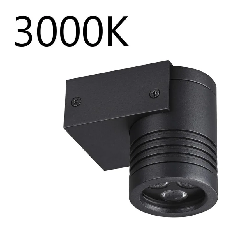 6648/6WL3 NATURE ODL25 687 черный/металл Фасадный светильник IP67 LED CREE 6W 3000K 30° AC85-265V STIMA