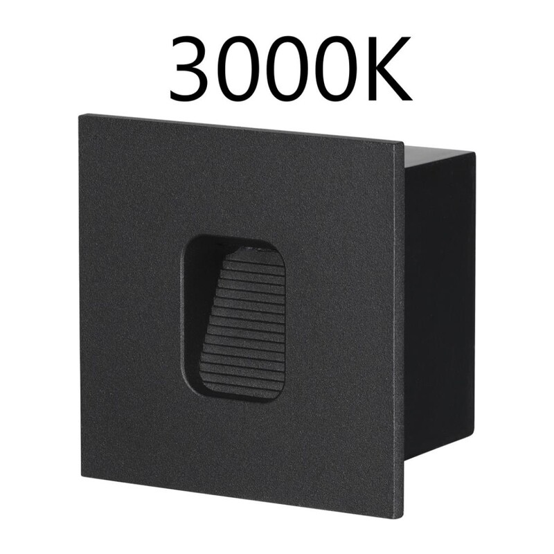 6650/1WL3 NATURE ODL25 695 черный/металл Подсветка для лестниц IP65 LED 1W 3000K 60° AC85-265V VITTY 3