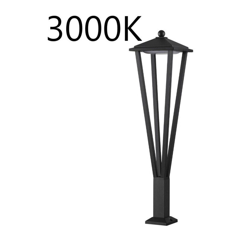 6655/12GL3 NATURE ODL25 673 черный/металл/акрил Уличный светильник IP65 LED 12W 3000K AC85-265V BEARITZ 4