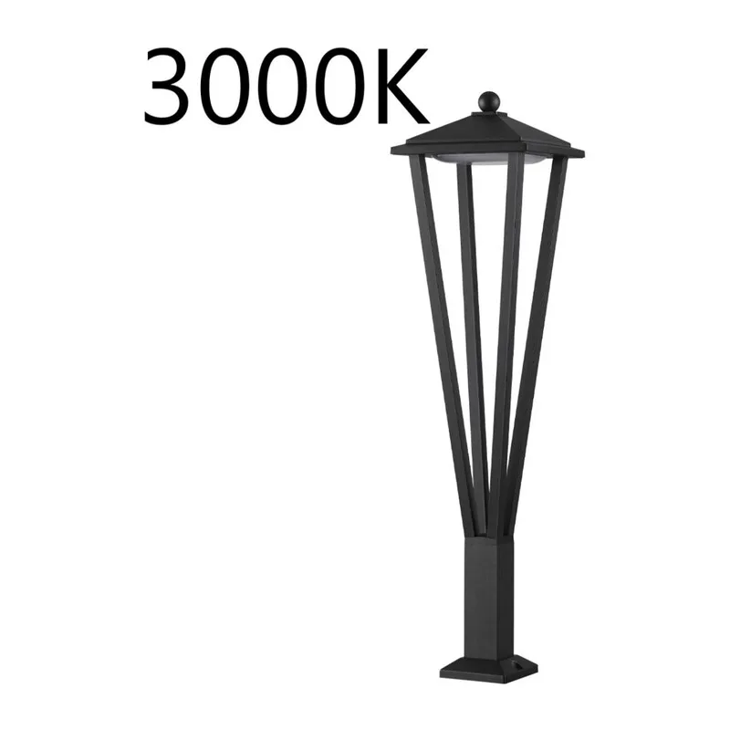 6655/12GL3 NATURE ODL25 673 черный/металл/акрил Уличный светильник IP65 LED 12W 3000K AC85-265V BEARITZ