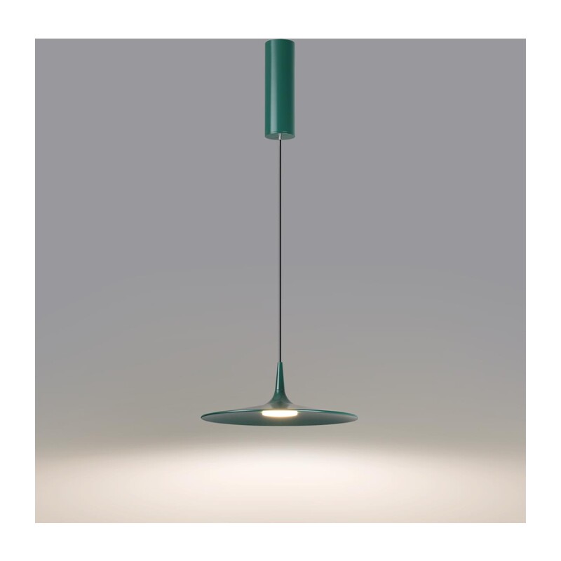 7037/12L HIGHTECH ODL25 000 темно-зеленый/металл/акрил Подвесной светильник IP20 LED 12W 3000K AC90-260V SOMBRA 4