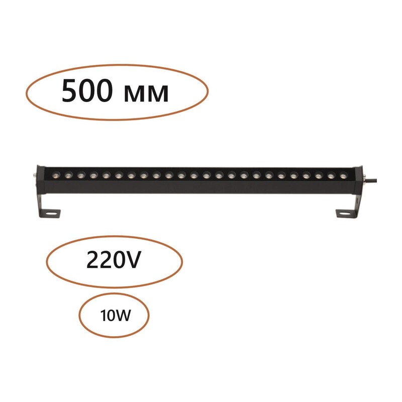 7040/10WL NATURE ODL25 679 черный/металл Фасадный поворотный на 180° светильник IP65 LED 14W 3000K 24° 759Лм AC220-240V GRAZE 4