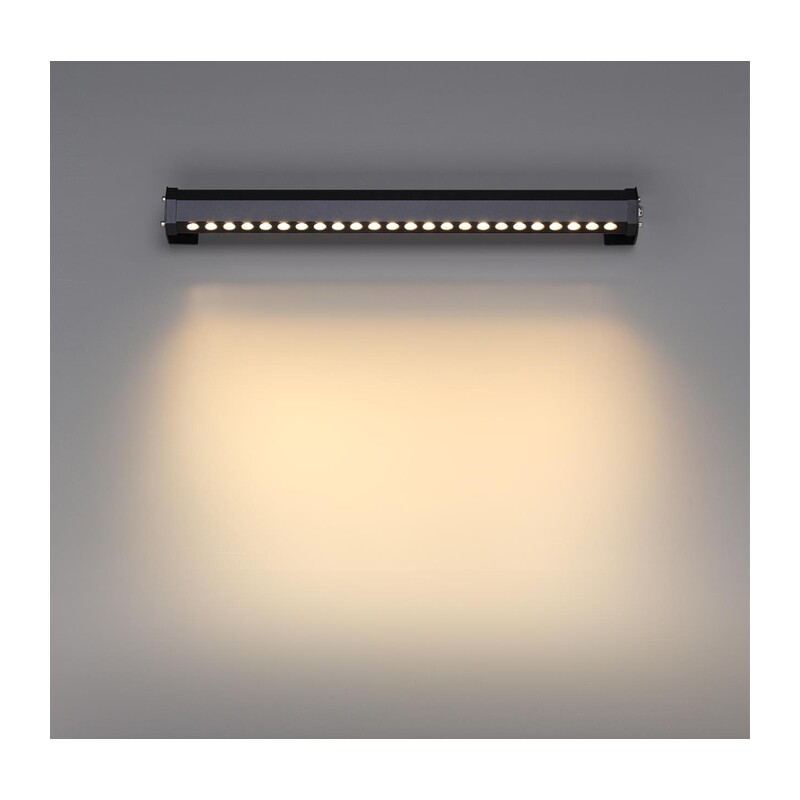 7040/10WL NATURE ODL25 679 черный/металл Фасадный поворотный на 180° светильник IP65 LED 14W 3000K 24° 759Лм AC220-240V GRAZE