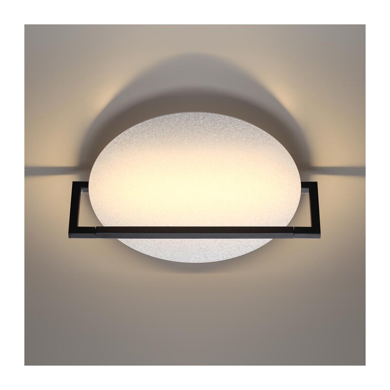 7015/15WL HIGHTECH ODL25 295 белый ice crack/металл/акрил Настенно-потолочный светильник IP20 LED поворотный 360° 1*15W LUNAR 3